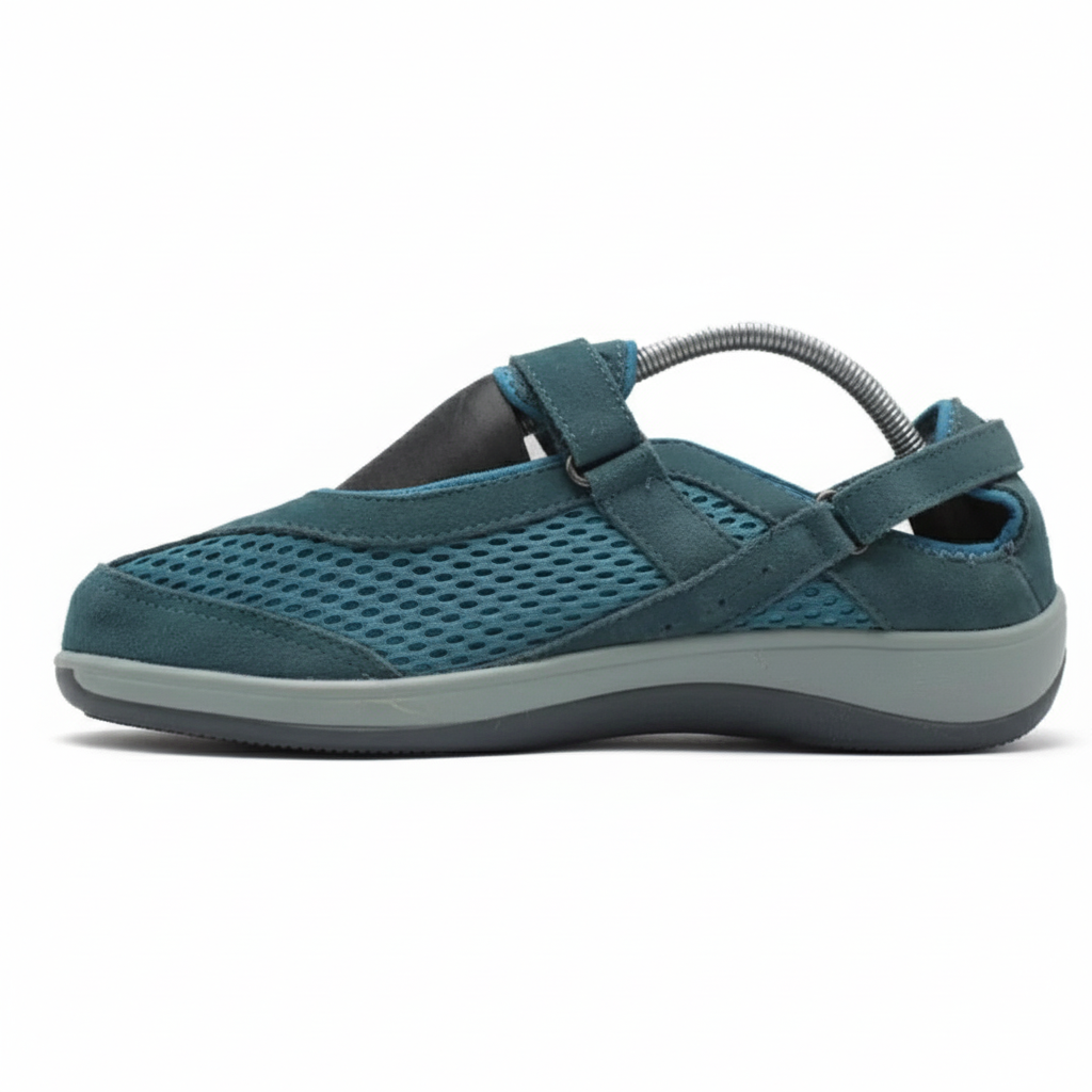 ORTHOFEET Sanibel Heel Strap Blue