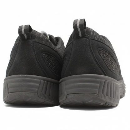 ORTHOFEET Coral No Tie Lace Black