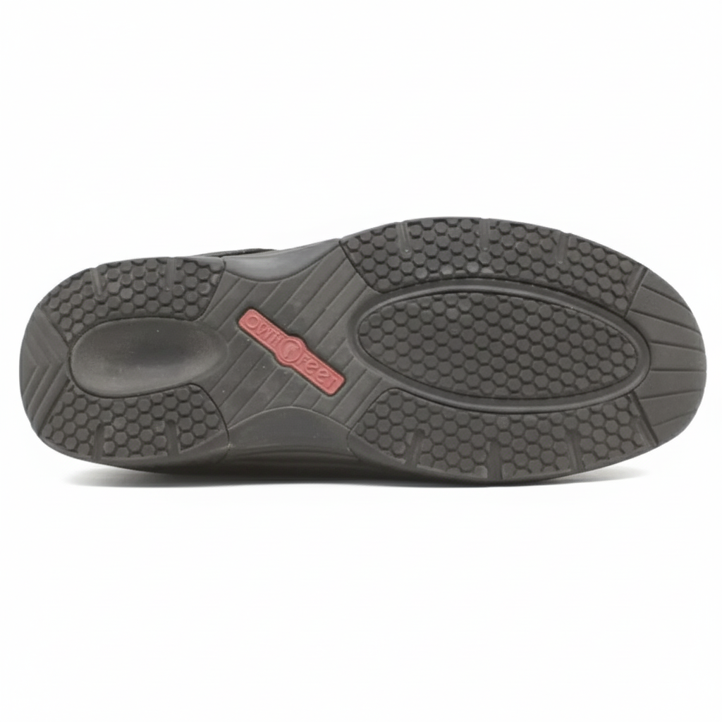 ORTHOFEET Coral No-Tie Lace Black