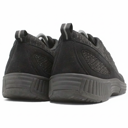 ORTHOFEET Coral No Tie Lace Black