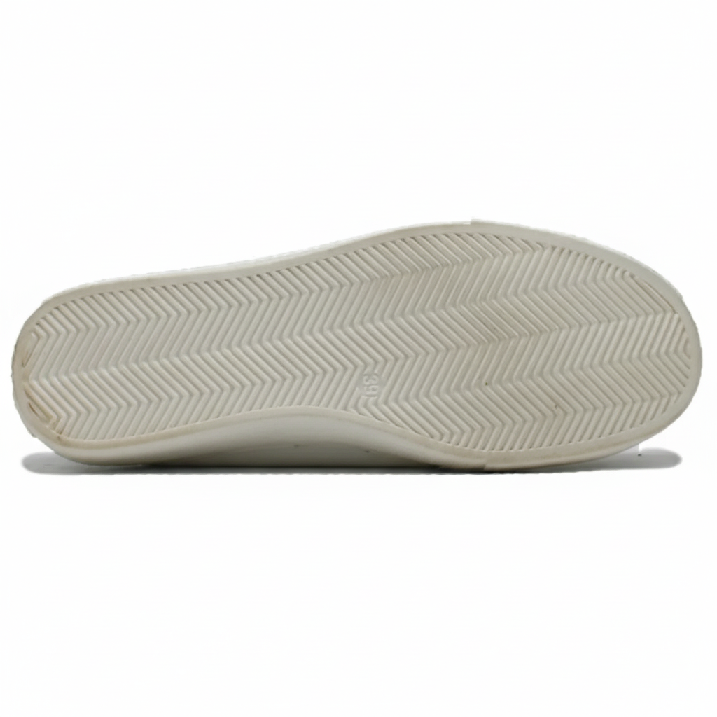 Madeleine white leather sneaker