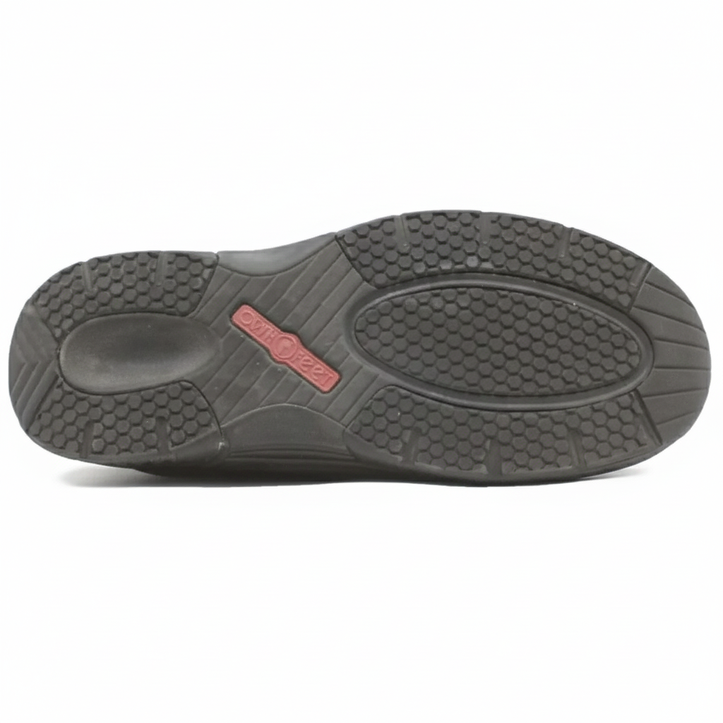 ORTHOFEET Coral No-Tie Lace Black