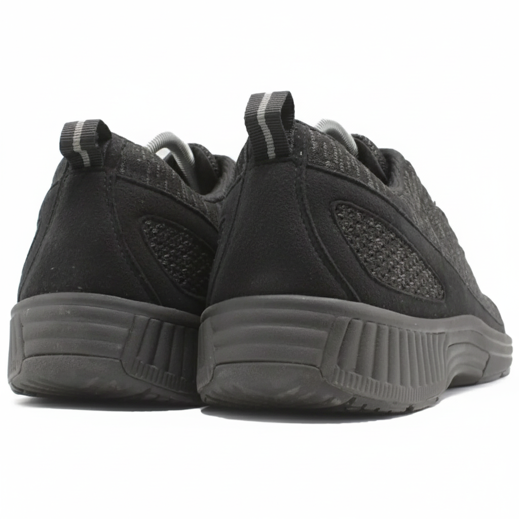 ORTHOFEET Lava No Tie Black