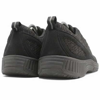 ORTHOFEET Coral No Tie Lace Black