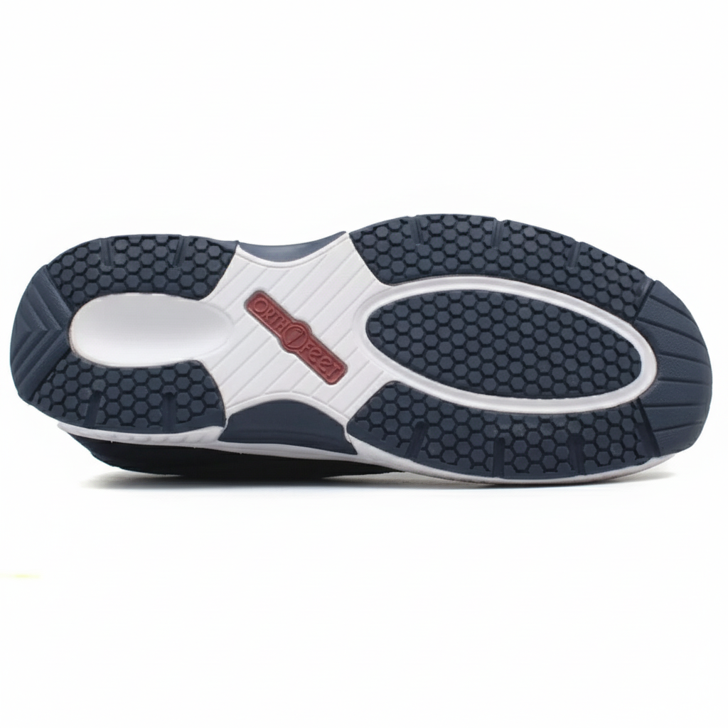 ORTHOFEET Francis No Tie Blue