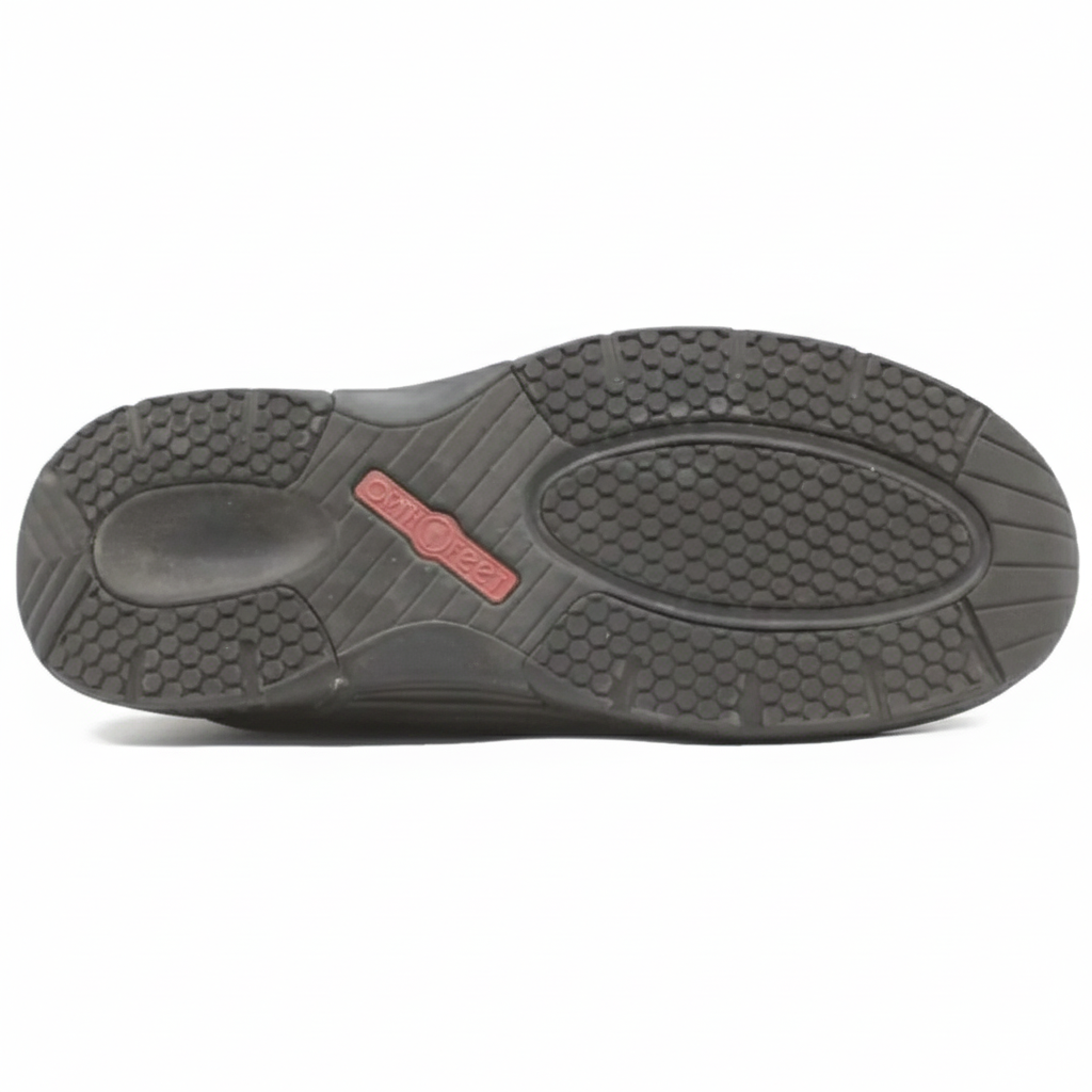 ORTHOFEET Coral No Tie Lace Black