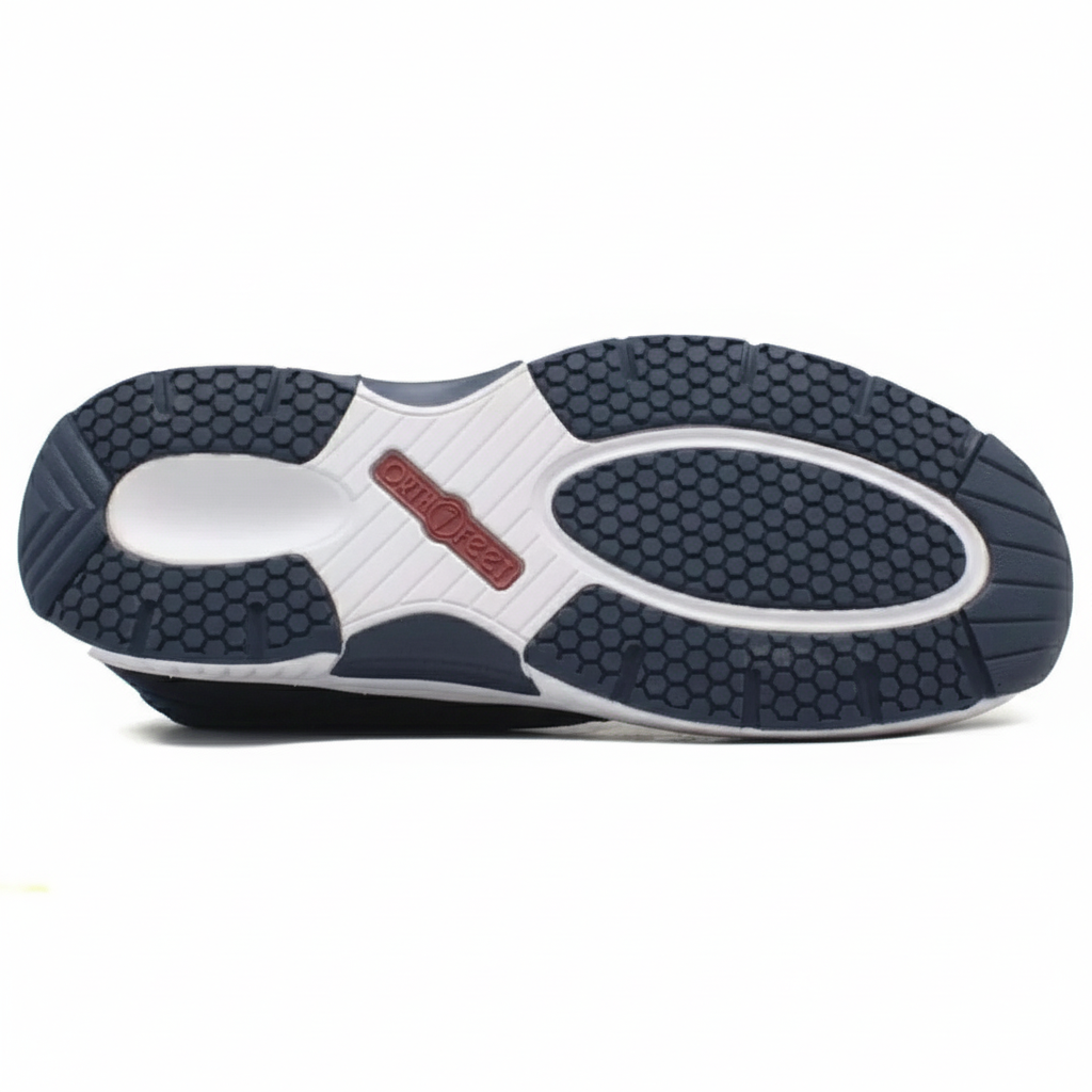 ORTHOFEET Francis No Tie Blue