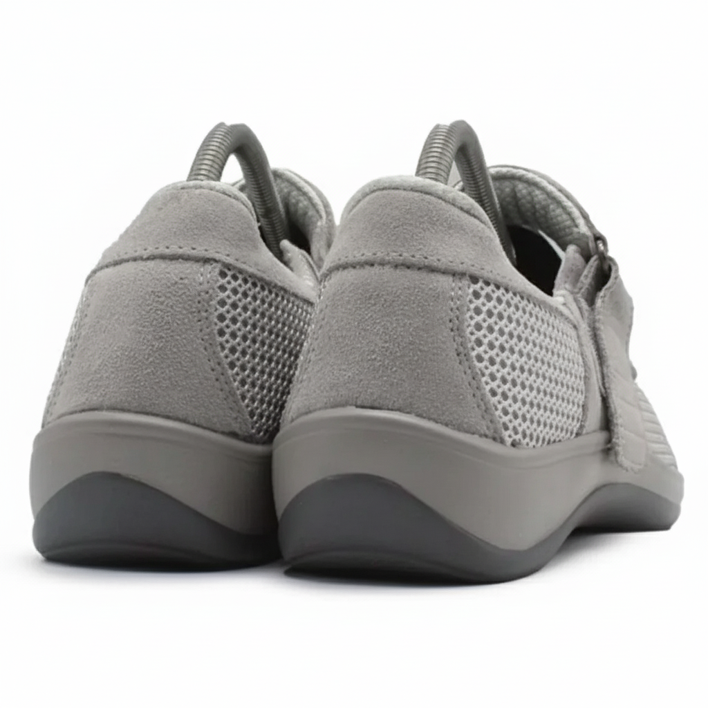 OrthoFeet Mesh Mary Jane Grey