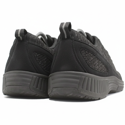 ORTHOFEET Coral No Tie Lace Black