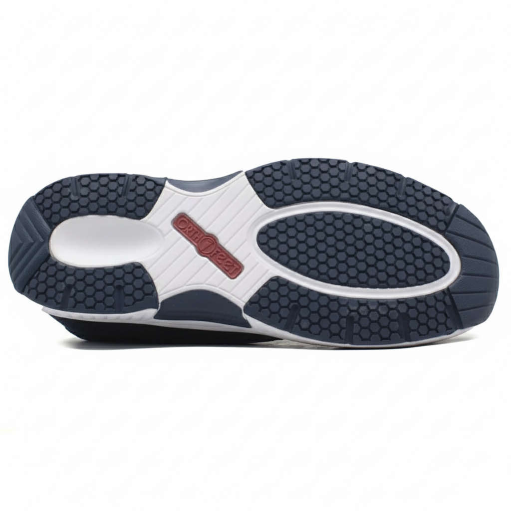 ORTHOFEET Francis No Tie Blue