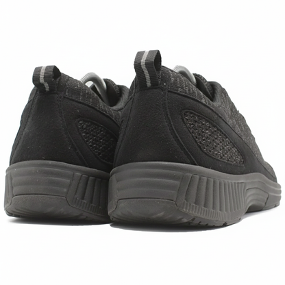 ORTHOFEET Coral No Tie Lace Black