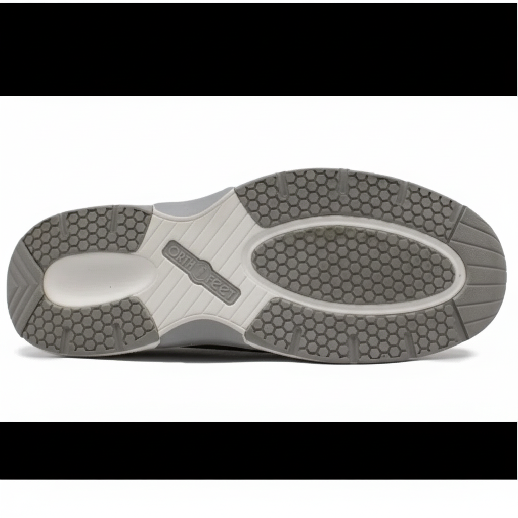 ORTHOFEET Coral Stretch Knit - White