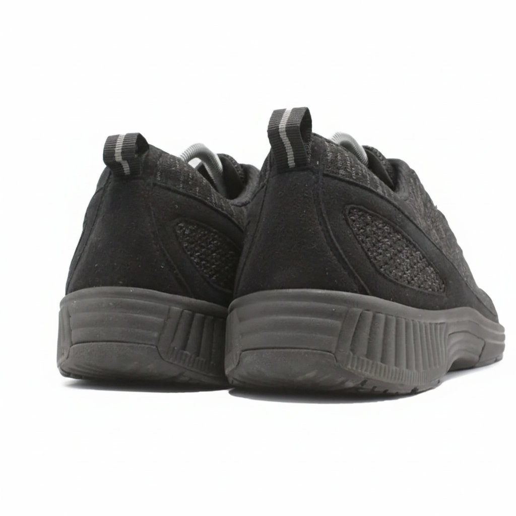 ORTHOFEET LAVA NO TIE BLACK