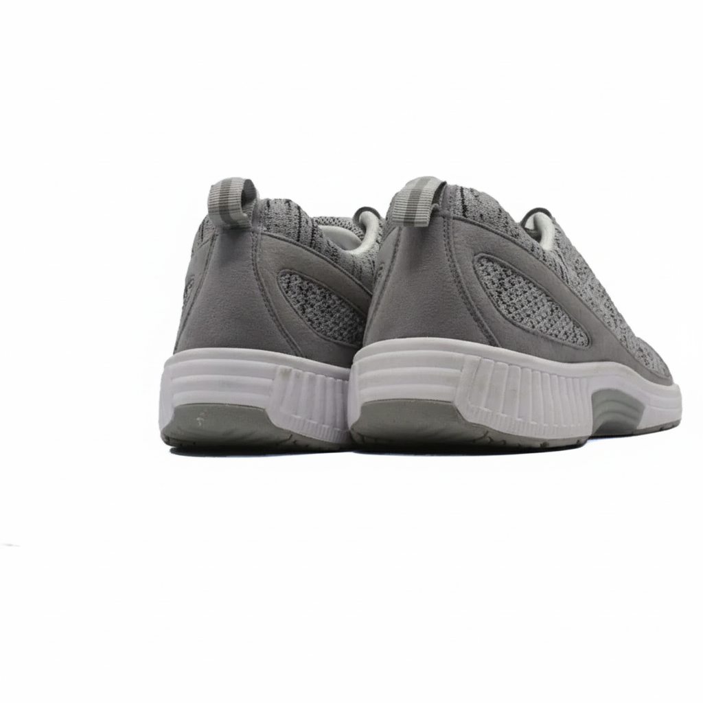 ORTHOFEET CORAL WOOL GRAY