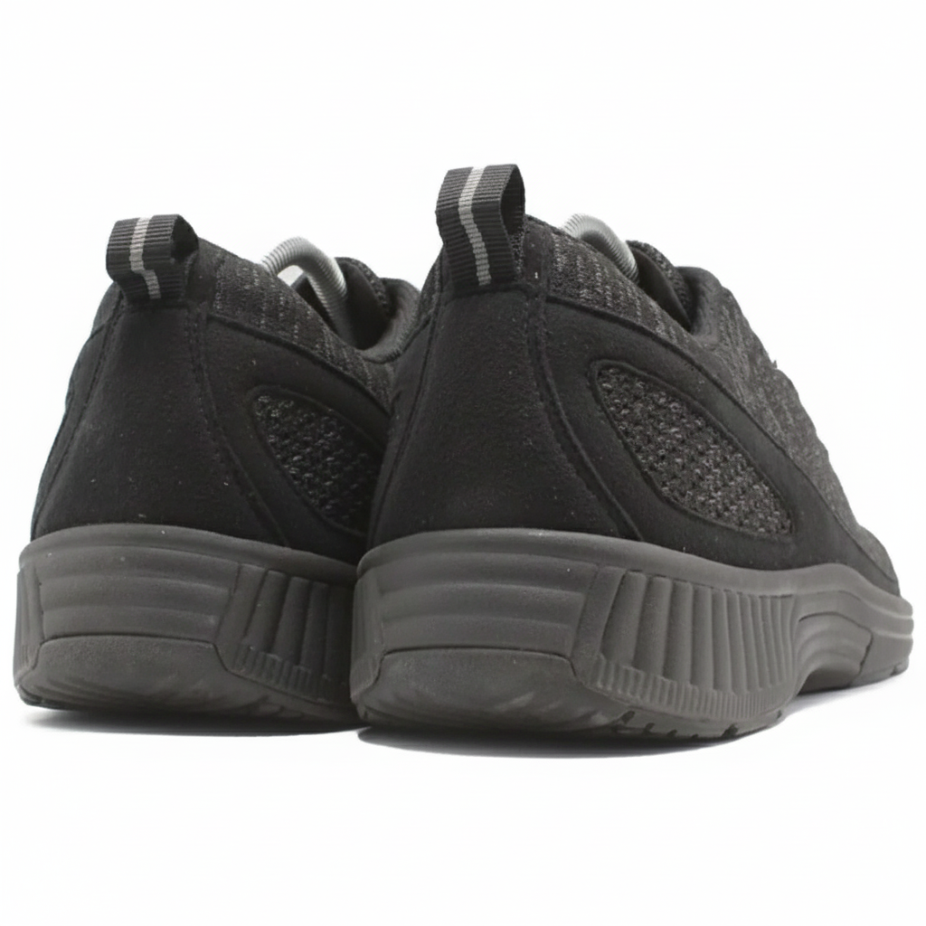 ORTHOFEET Lava No Tie  Black