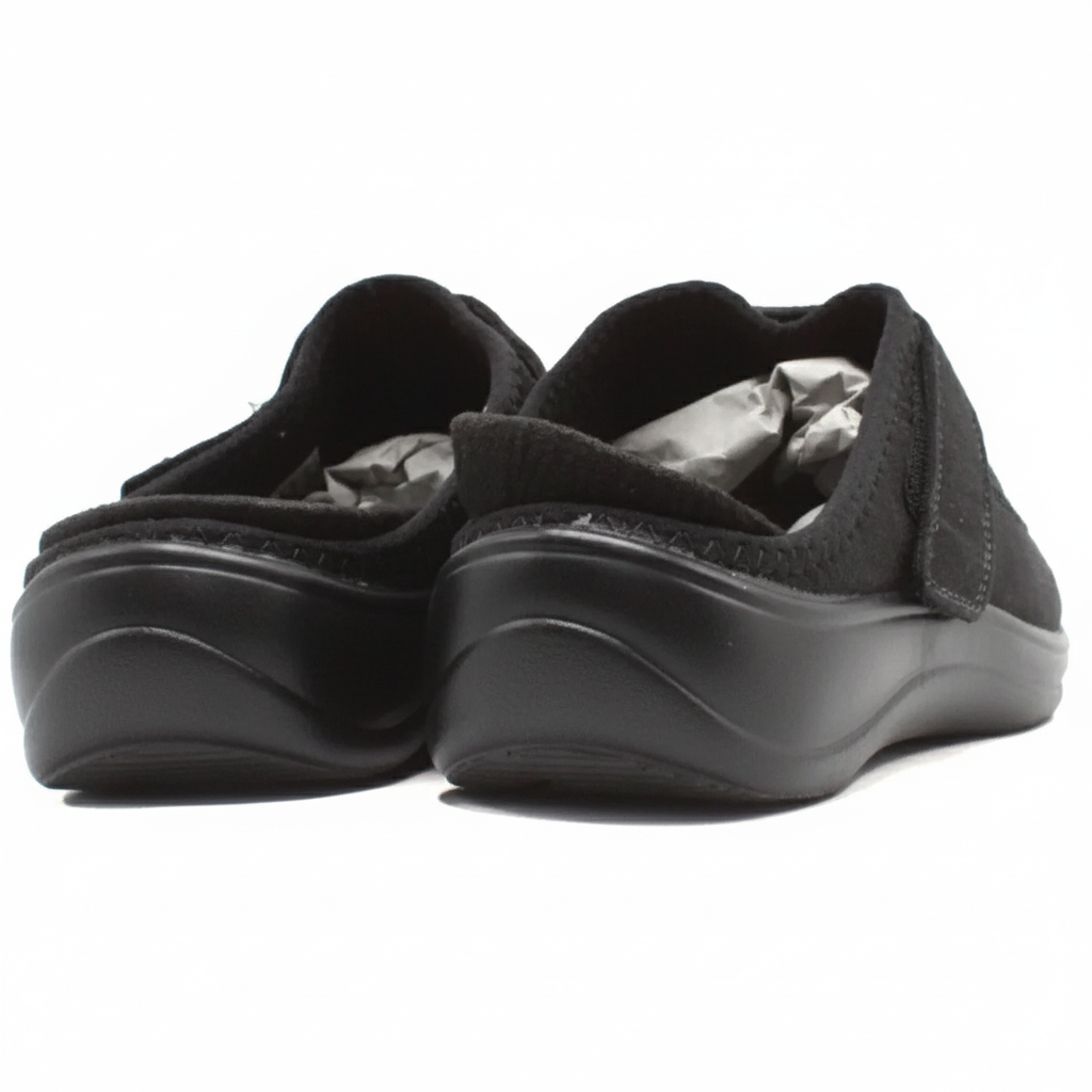 ORTHOFEET Louise Stretch Knit - BLACK