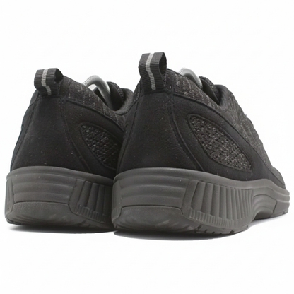 ORTHOFEET Coral No Tie Lace Black