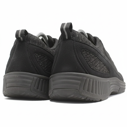 ORTHOFEET Coral No-Tie Lace Black