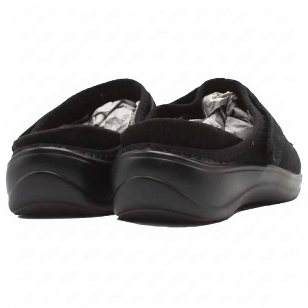 ORTHOFEET Louise Stretch Knit Black