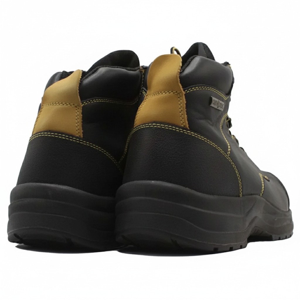 ORTHOFEET GRANITE WORK BOOTS - BLACK