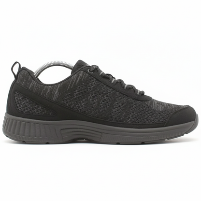 ORTHOFEET Coral No Tie Lace Black