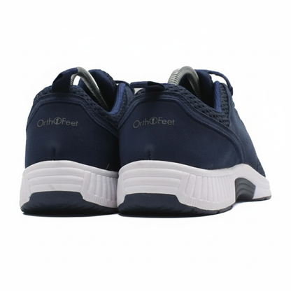 ORTHOFEET Francis No Tie Blue