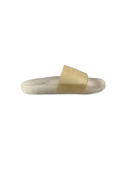 Coach translucent jelly slide sandals