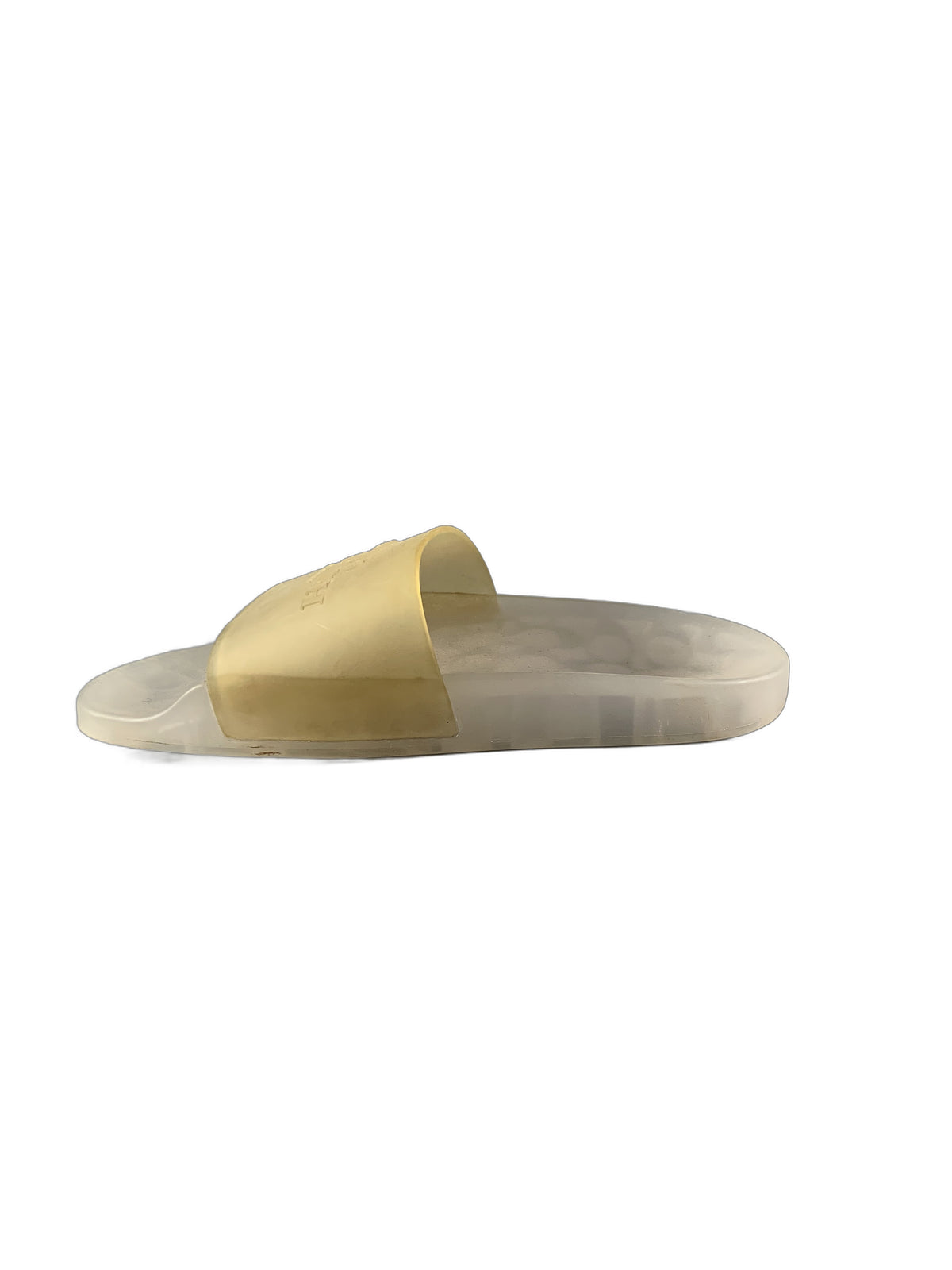 Coach translucent jelly slide sandals