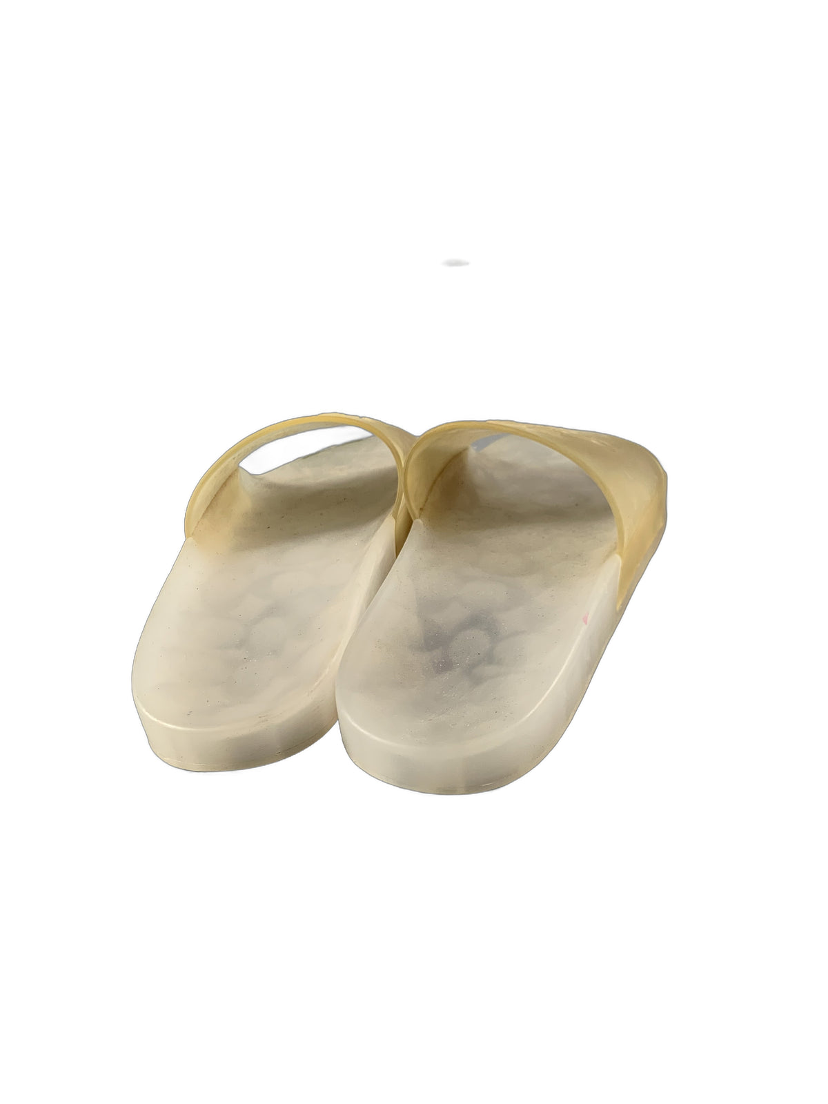 Coach translucent jelly slide sandals