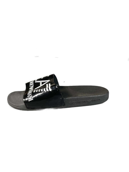 Emporio Armani Black Slide