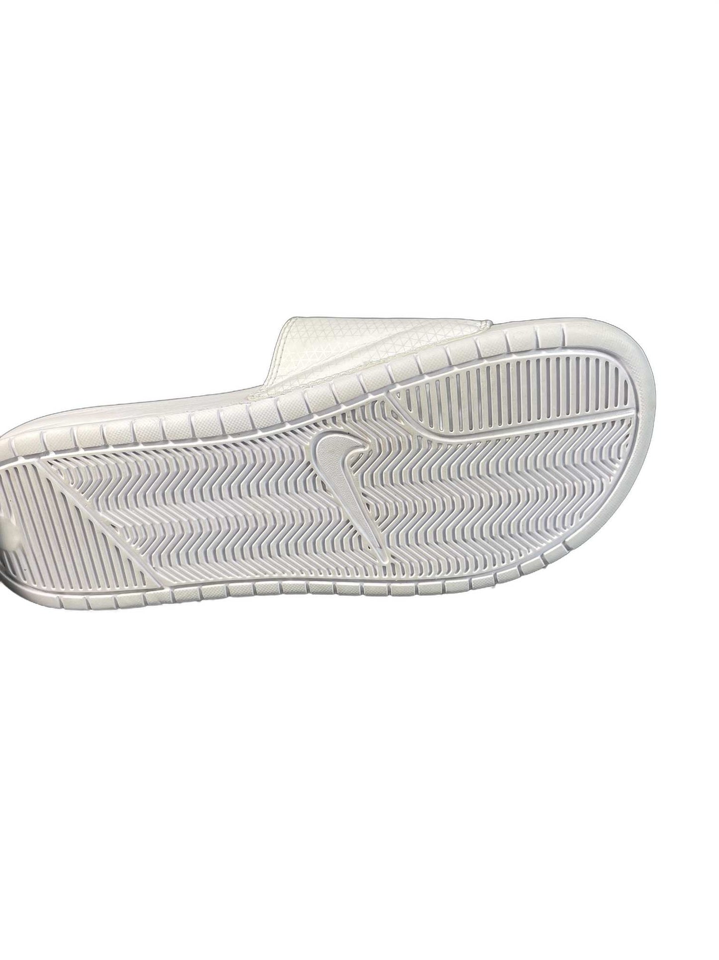 Nike White Slide
