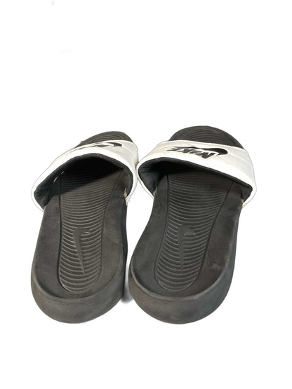 Nike Men s Victori One slide in black with a white