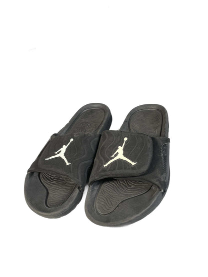 Jordan Black Cat Slide