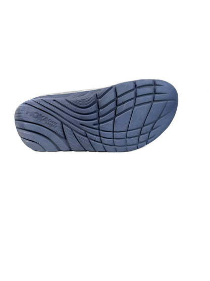 Hoka One White Slide