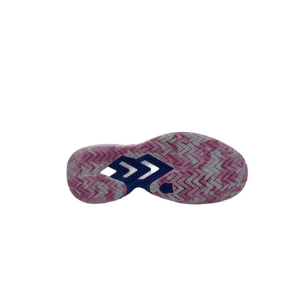 K-Swiss White & Pink Sneakers