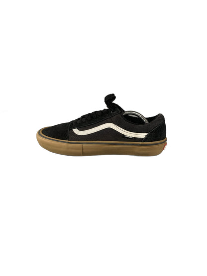 Vans Skate Old  in a black and gum colorway  shoe