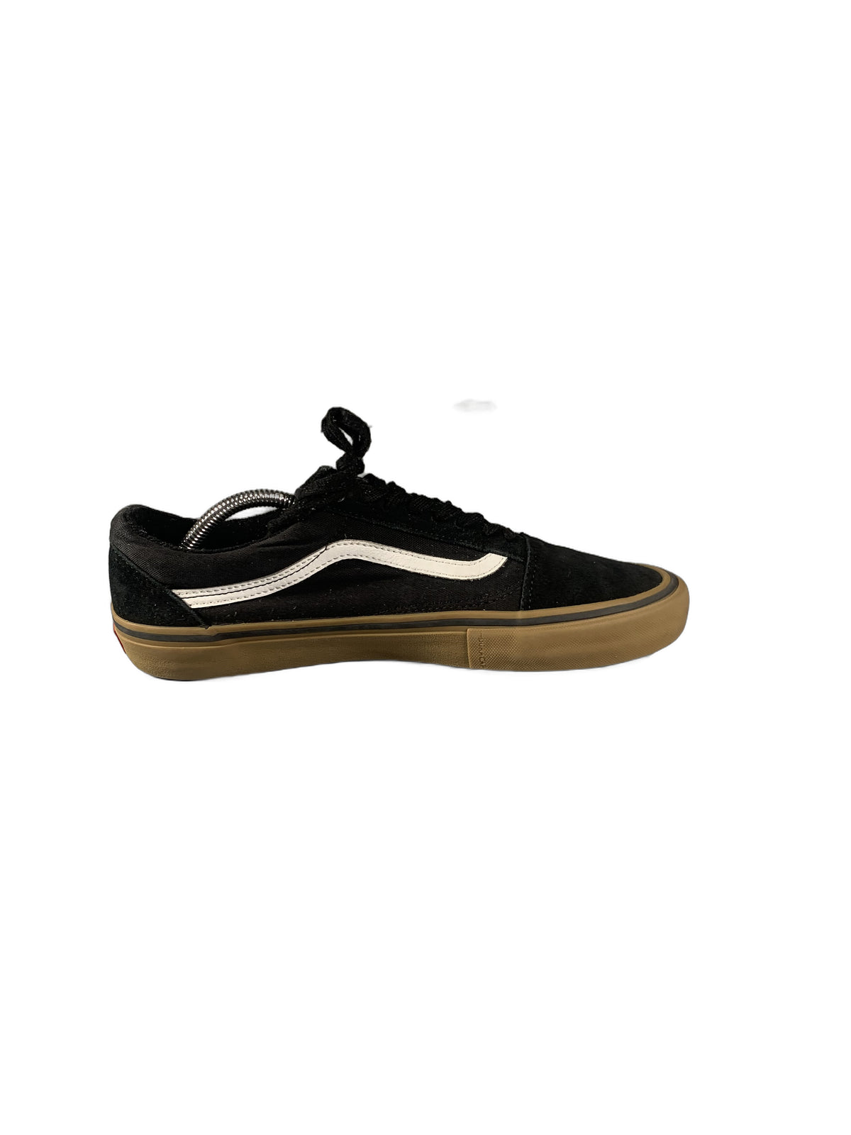Vans Skate Old  in a black and gum colorway  shoe
