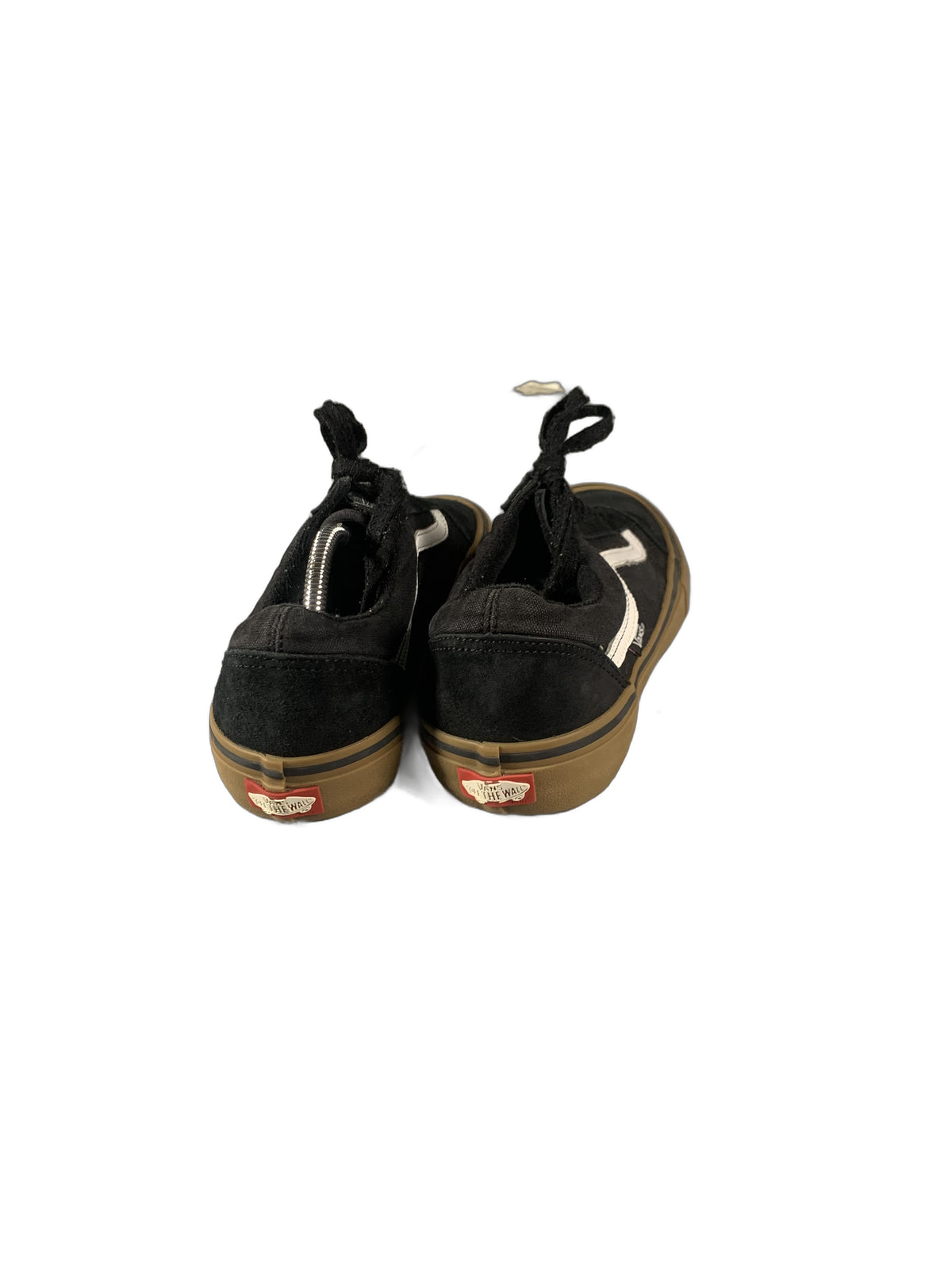 Vans Skate Old  in a black and gum colorway  shoe