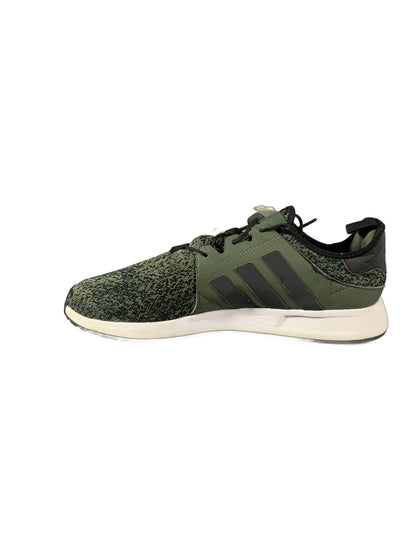 adidas X_PLR sneaker in a base green knit colorway