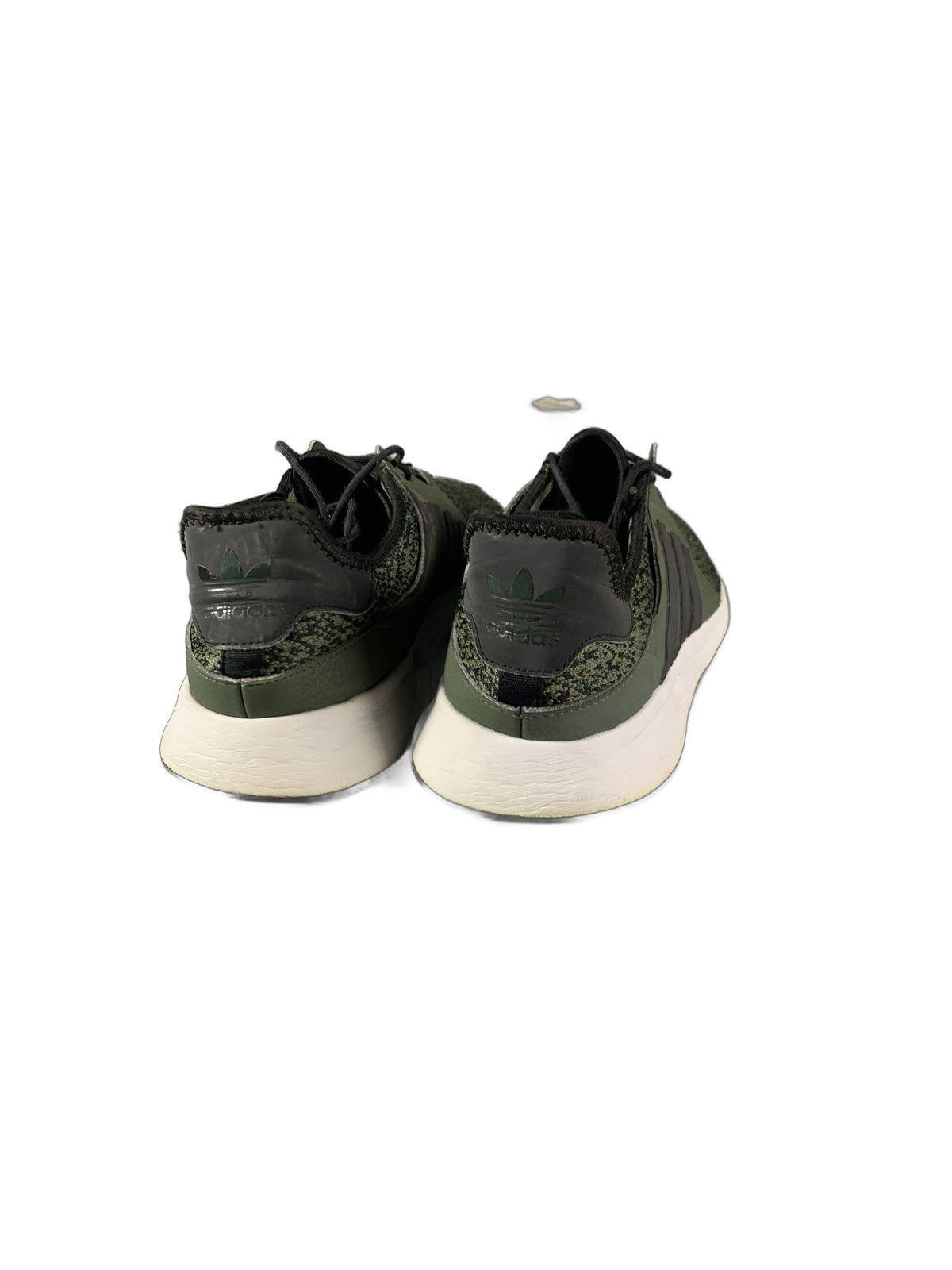 adidas X_PLR sneaker in a base green knit colorway