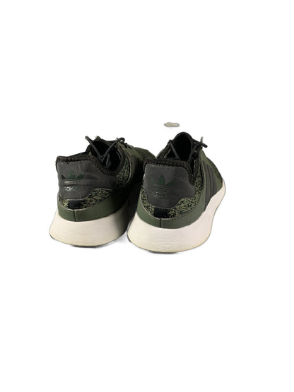 adidas X_PLR sneaker in a base green knit colorway