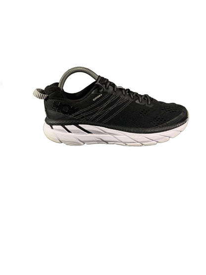 Hoka One One Clifton 6 Black Mesh White5 Casual Running Shoes