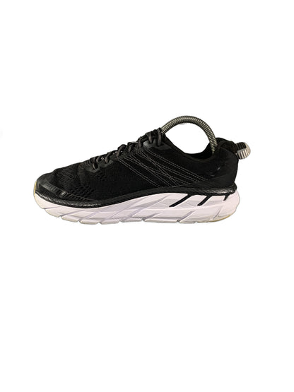 Hoka One One Clifton 6 Black Mesh White5 Casual Running Shoes