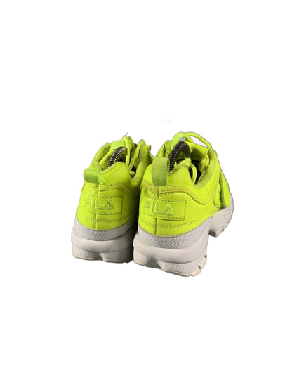 Fila Disruptor yellow  sneake