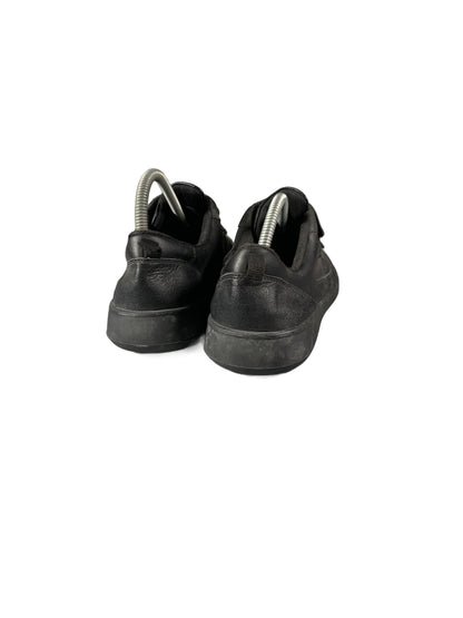 Clarks Boys Scape Flare black leather shoes
