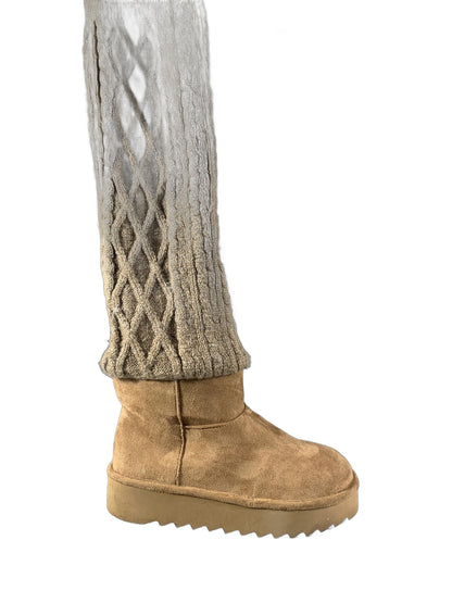 Madden Girl Peggy Knit Cozy Slouch Boot