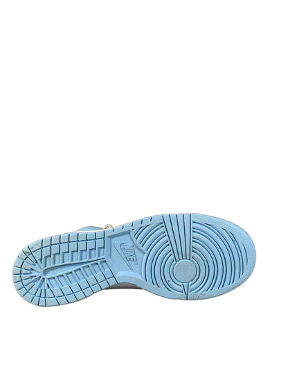 Nike Dunk High "Blue Chill" is a high-top retro basketball sneaker
