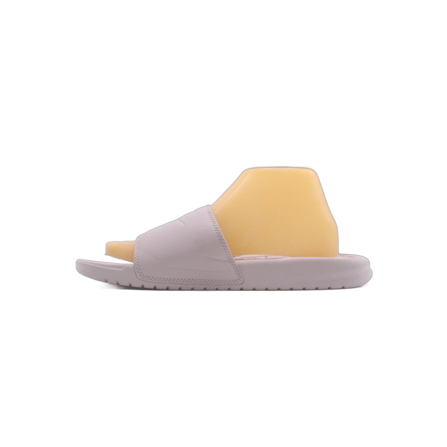 Nike Womens Benassi JDI Rose Metallic Silver Slide