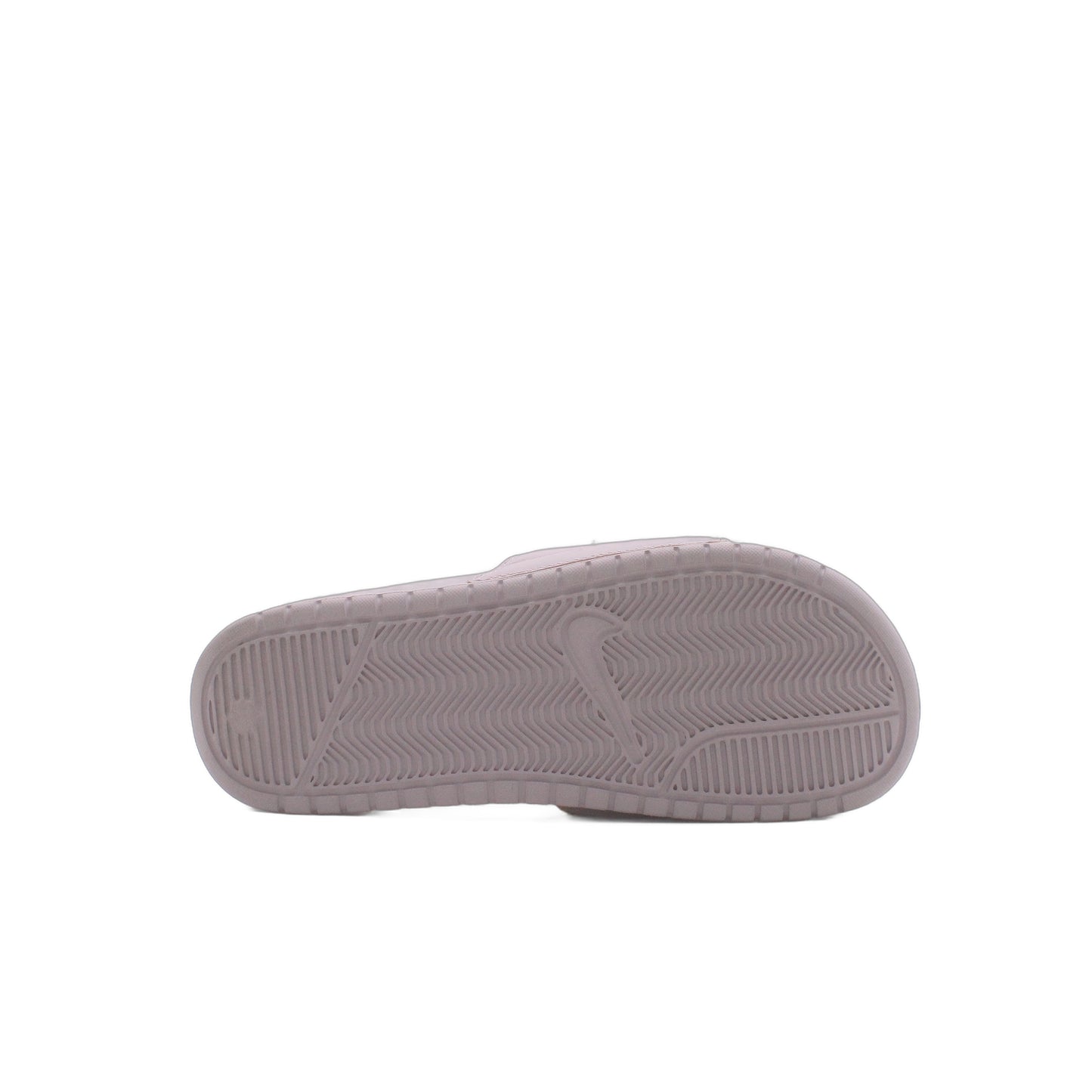 Nike Womens Benassi JDI Rose Metallic Silver Slide