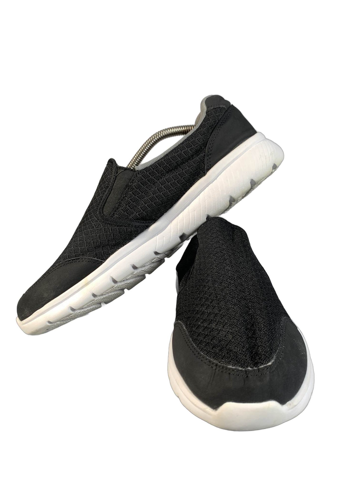 Seven Step Black Slip on Shoe